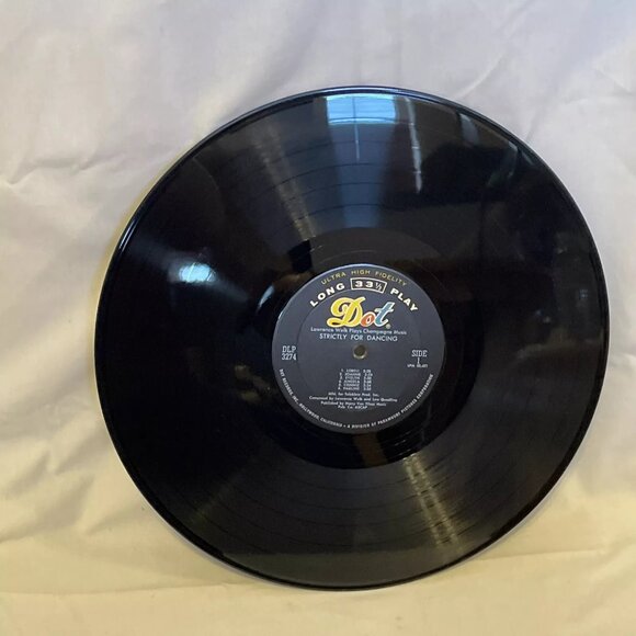 Lawrence Welk Strictly For Dancing (Vinyl, 1960) Dot Records DLP 3274 VG+ LP - Picture 5 of 8